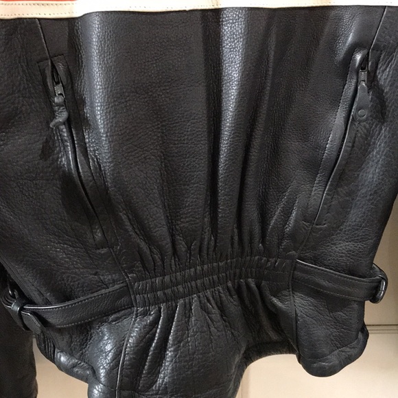 Leather Motorcycle Riding Jacket - Picture 3 of 15